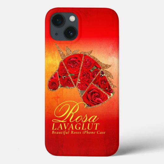 Rosa Lavaglut Case-Mate iPhoneケース iPhone 13ケース (裏面)