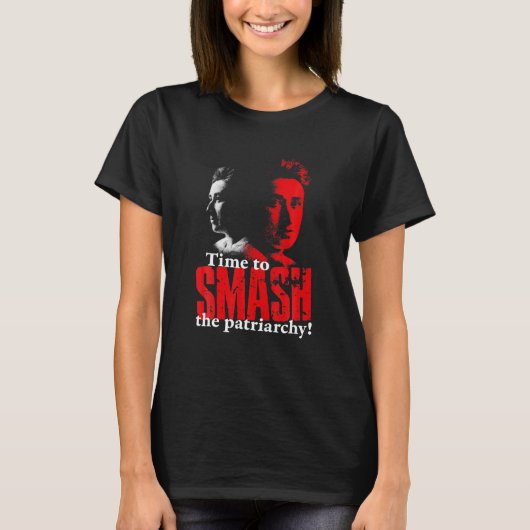 Rosa Luxemburg – 家父長制崩壊の時間 Tシャツ (正面)