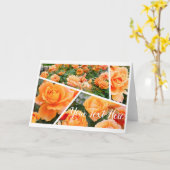 Rosa Manyo [Greeting Card] カード (黄色い花)