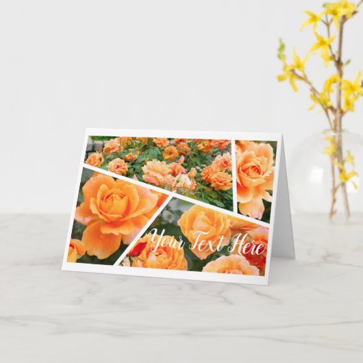 Rosa Manyo [Greeting Card] カード (黄色い花)