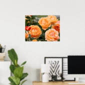Rosa ‘Manyo’:Poster ポスター (ホームオフィス)