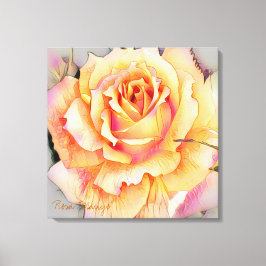 Rosa ‘Manyo’ [Premium Canvas] キャンバスプリント