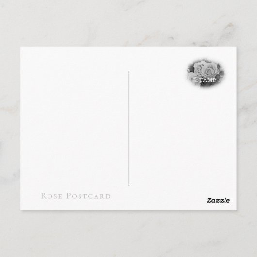 Rosa Mrs. Iris Clow ポストカード (裏面)