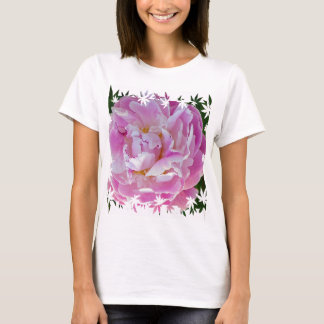 Rosa Pfingstrose Tシャツ