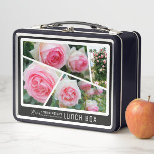 Rosa Pierre de Ronsard メタルランチボックス