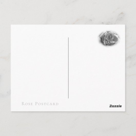 Rosa Princesse de Monaco ポストカード (裏面)