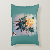 Rosa/Rose アクセントクッション (正面(垂直))