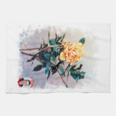 Rosa/Rose キッチンタオル (横)