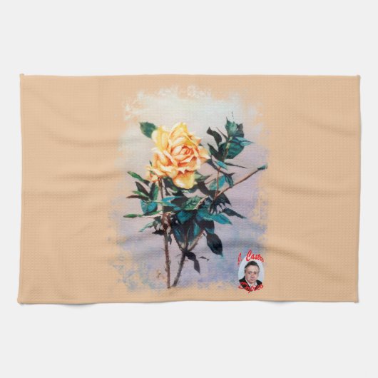 Rosa/Rose キッチンタオル (横)