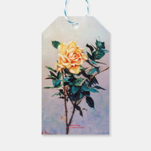 Rosa/Rose ギフトタグ (裏面)