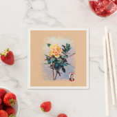 Rosa/Rose スタンダードカクテルナプキン (インサイチュ)