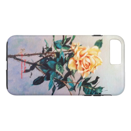 Rosa/Rose Case-Mate iPhoneケース (裏面(横))