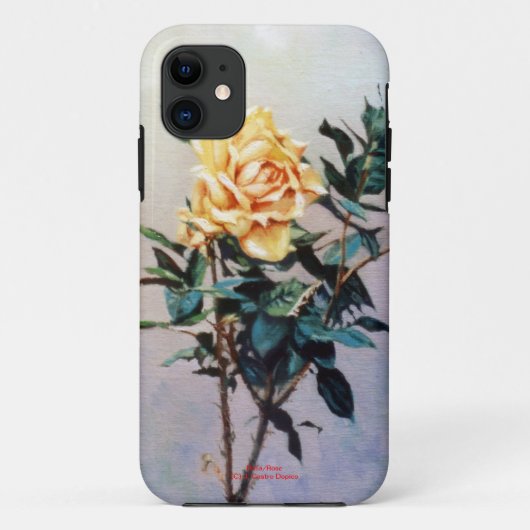 Rosa/Rose Case-Mate iPhoneケース (裏面)