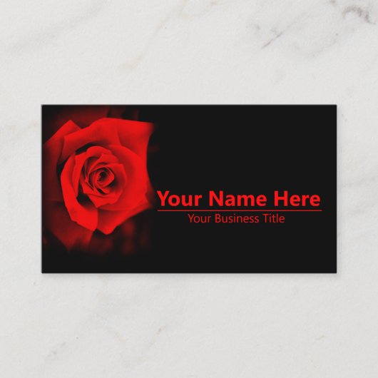 Rosa‘Rose Osaka’：Business Card 名刺 (正面)