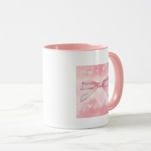 Rosa rosett mugg マグカップ (正面右)