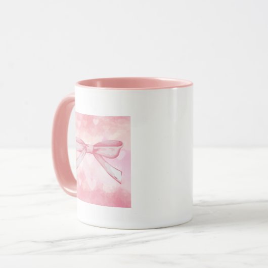 Rosa rosett mugg マグカップ (正面左)