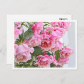 Rosa Spanish Beauty ポストカード (正面/裏面)