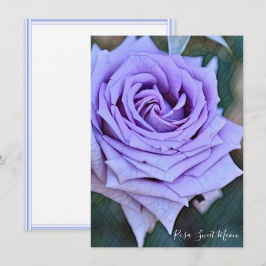 Rosa Sweet Moon: Flat Card (正面/裏面)