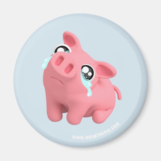 Rosa the Pig is Sad マグネット (正面)
