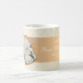 Rosa White Arrow コーヒーマグカップ (中央)