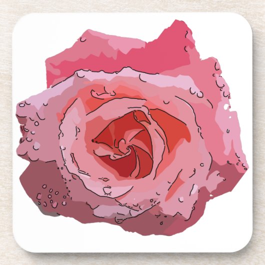 RosaCartoon コースター (正面)