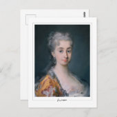 Rosalba Carriera #14 -ファインアートはがき ポストカード (正面/裏面)