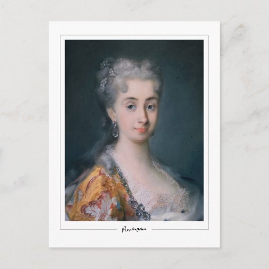Rosalba Carriera #14 -ファインアートはがき ポストカード (正面)