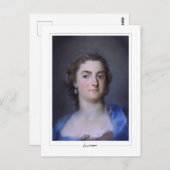 Rosalba Carriera #15 -ファインアートはがき ポストカード (正面/裏面)