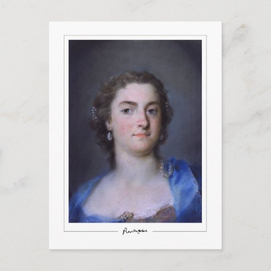 Rosalba Carriera #15 -ファインアートはがき ポストカード (正面)