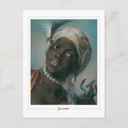 Rosalba Carriera #1 -ファインアートはがき ポストカード (正面)