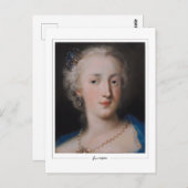 Rosalba Carriera #3 -ファインアートはがき ポストカード (正面/裏面)