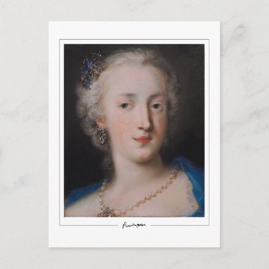 Rosalba Carriera #3 -ファインアートはがき ポストカード (正面)