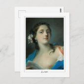 Rosalba Carriera #4 -ファインアートはがき ポストカード (正面/裏面)