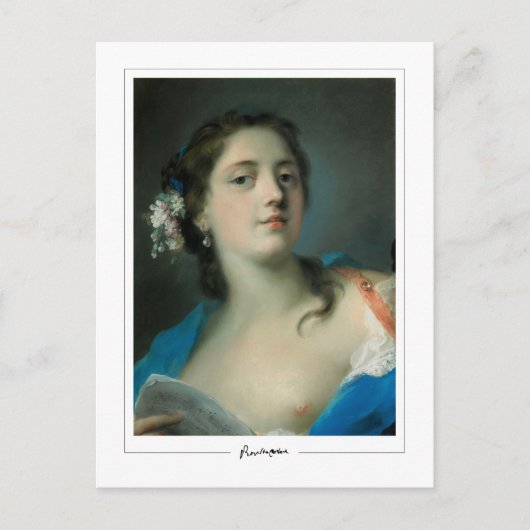 Rosalba Carriera #4 -ファインアートはがき ポストカード (正面)