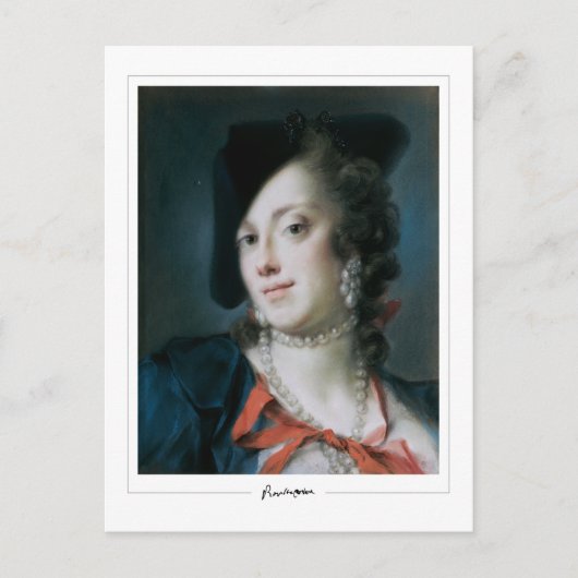Rosalba Carriera #6 -ファインアートはがき ポストカード (正面)