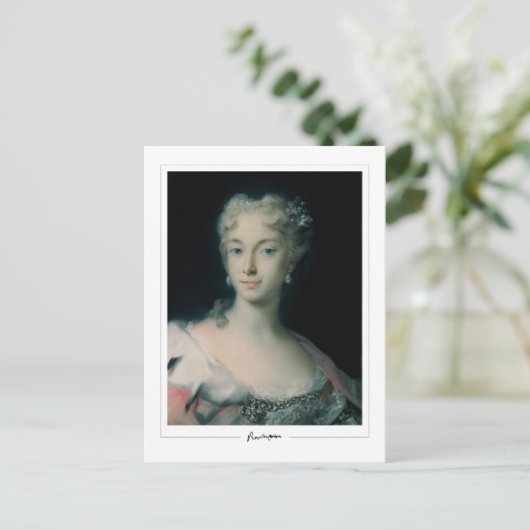 Rosalba Carriera #7 -ファインアートはがき ポストカード (スタンド正面)