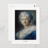 Rosalba Carriera #8 -ファインアートはがき ポストカード (正面/裏面)