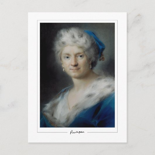 Rosalba Carriera #8 -ファインアートはがき ポストカード (正面)