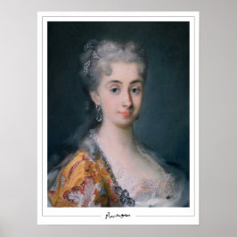 Rosalba Carriera Zeading Art Poster #14 ポスター