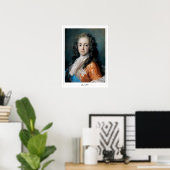 Rosalba Carriera Zeading Art Poster #2 ポスター (ホームオフィス)