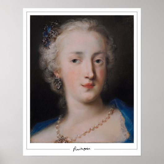 Rosalba Carriera Zeading Art Poster #3 ポスター (正面)