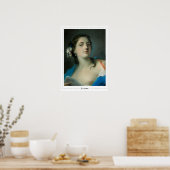 Rosalba Carriera Zeading Art Poster #4 ポスター (キッチン)