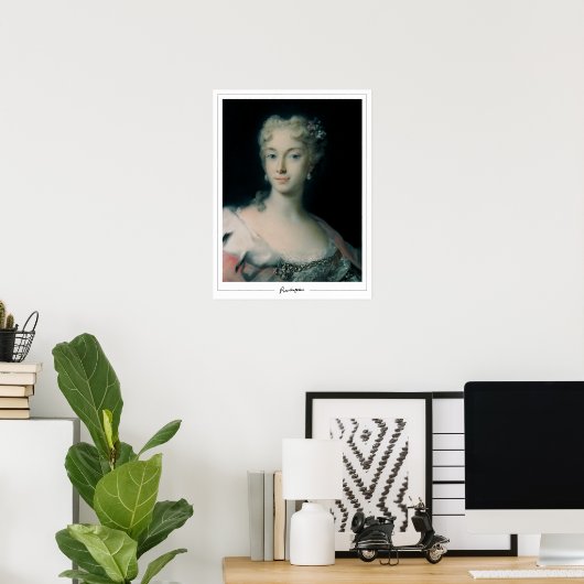 Rosalba Carriera Zeading Art Poster #7 ポスター (ホームオフィス)
