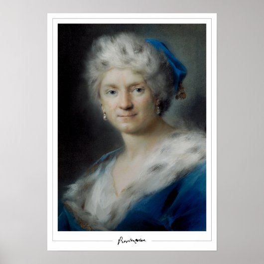 Rosalba Carriera Zeading Art Poster #8 ポスター (正面)