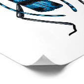 Rosalia Alpina beetle ポスター (角)