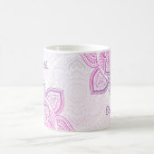 Rosaline Mandala 11 oz. Personalized Mug コーヒーマグカップ (中央)