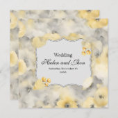 Rosas amarillas 招待状 (正面/裏面)