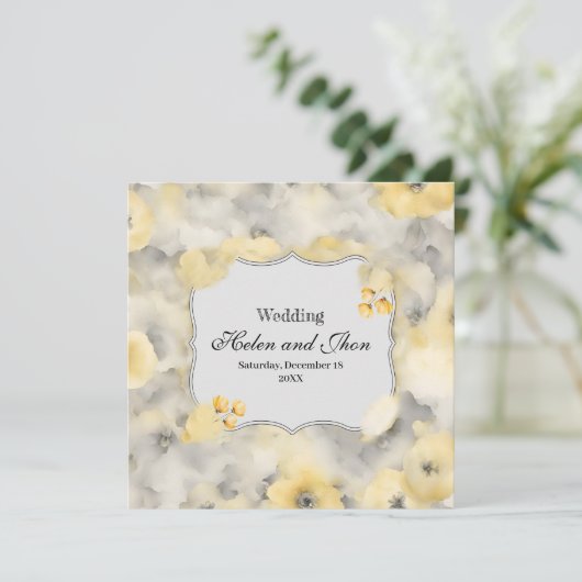 Rosas amarillas 招待状 (スタンド正面)