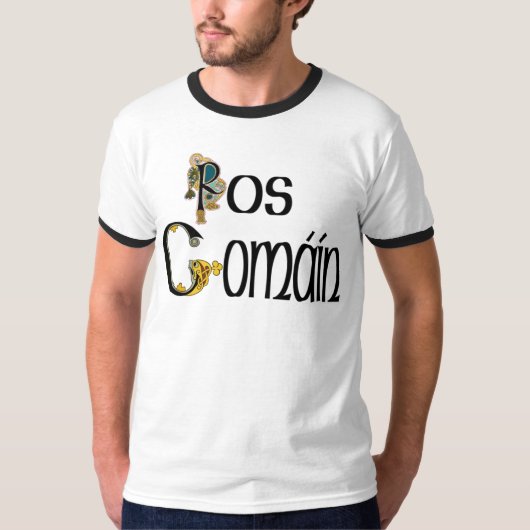 Roscommon (ゲール語) tシャツ (正面)