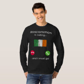 Roscommon Is Calling And I Must Go Ireland Tシャツ (正面フル)